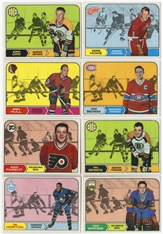1968/69 Topps Hockey High Grade Complete Set (132)